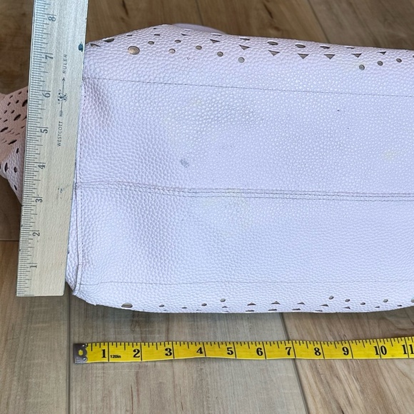 Pink-Peachy Burnout Pattern with Metallic Shoulder Strap - Picture 6 of 12